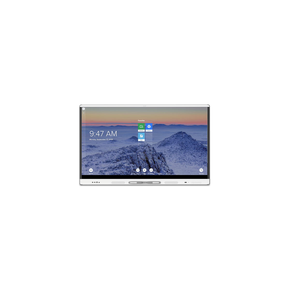 SMART Board MX065-V5 interactive display with iQ, 5Y Assure
