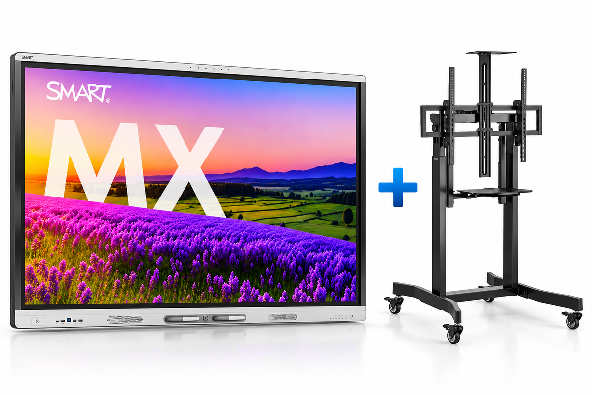 SMART Board MX065-V5 interactive display with iQ, 5Y Assure